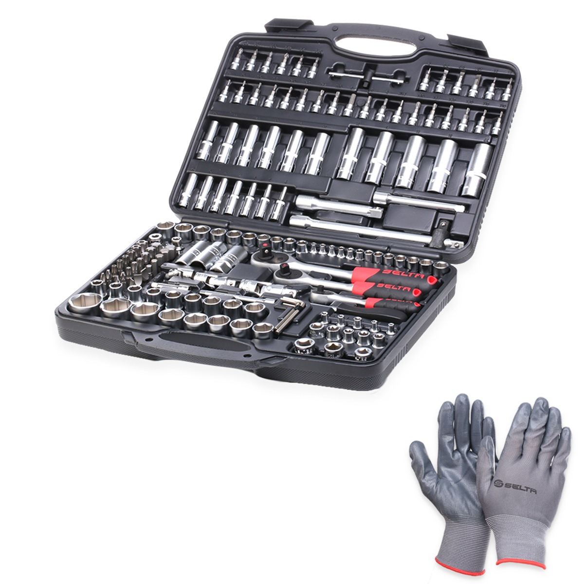 SELTA SE-45150 Tool kit Number of tools: 150-image-16130148
