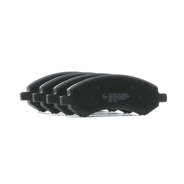 Juego de pastillas de freno 402B1423 RIDEX 5143 350AB DODGE