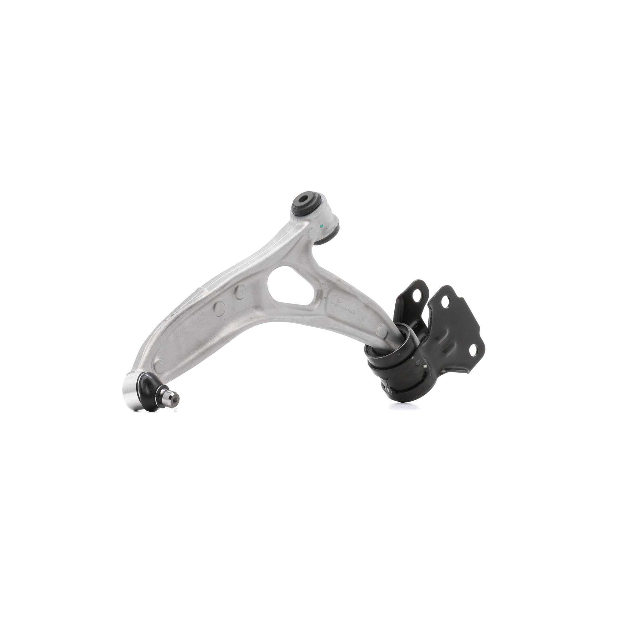 Side view of RIDEX 273C1813 Suspension arm Front Axle Left, Aluminium, Control Arm
