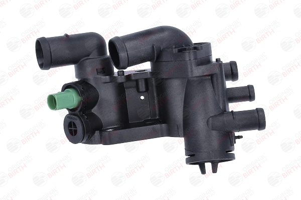 BIRTH 81064 Flansch unten, Kunststoff, mit Dichtung, mit Thermostat