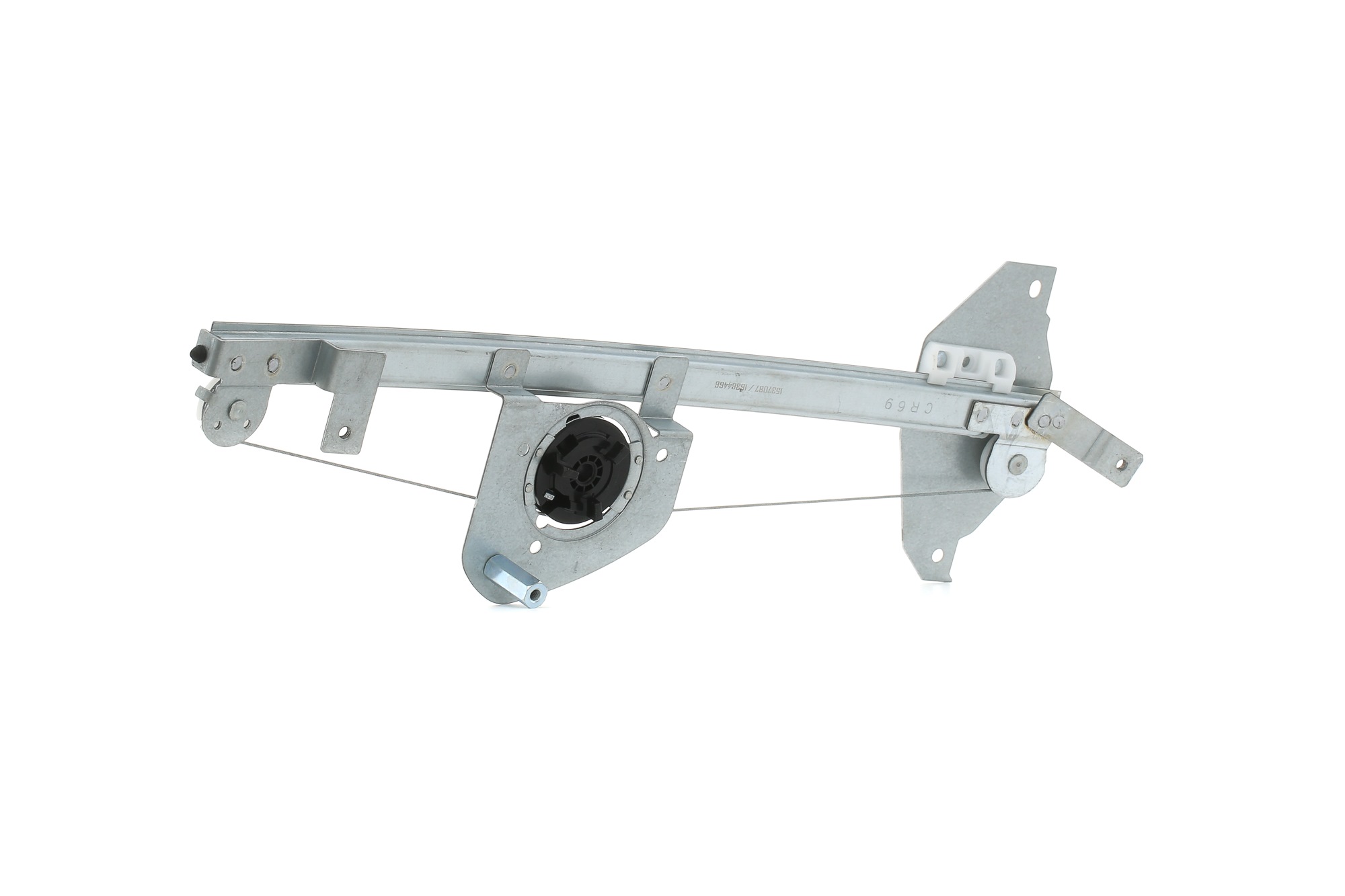 Side view of RIDEX 1561W0707 Window regulator Left Front, Operating Mode: Electric, without electric motor