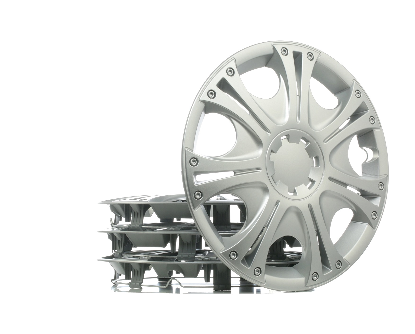 LEOPLAST ARUBA 14 Wheel covers 14Inch, silver-image-16368509