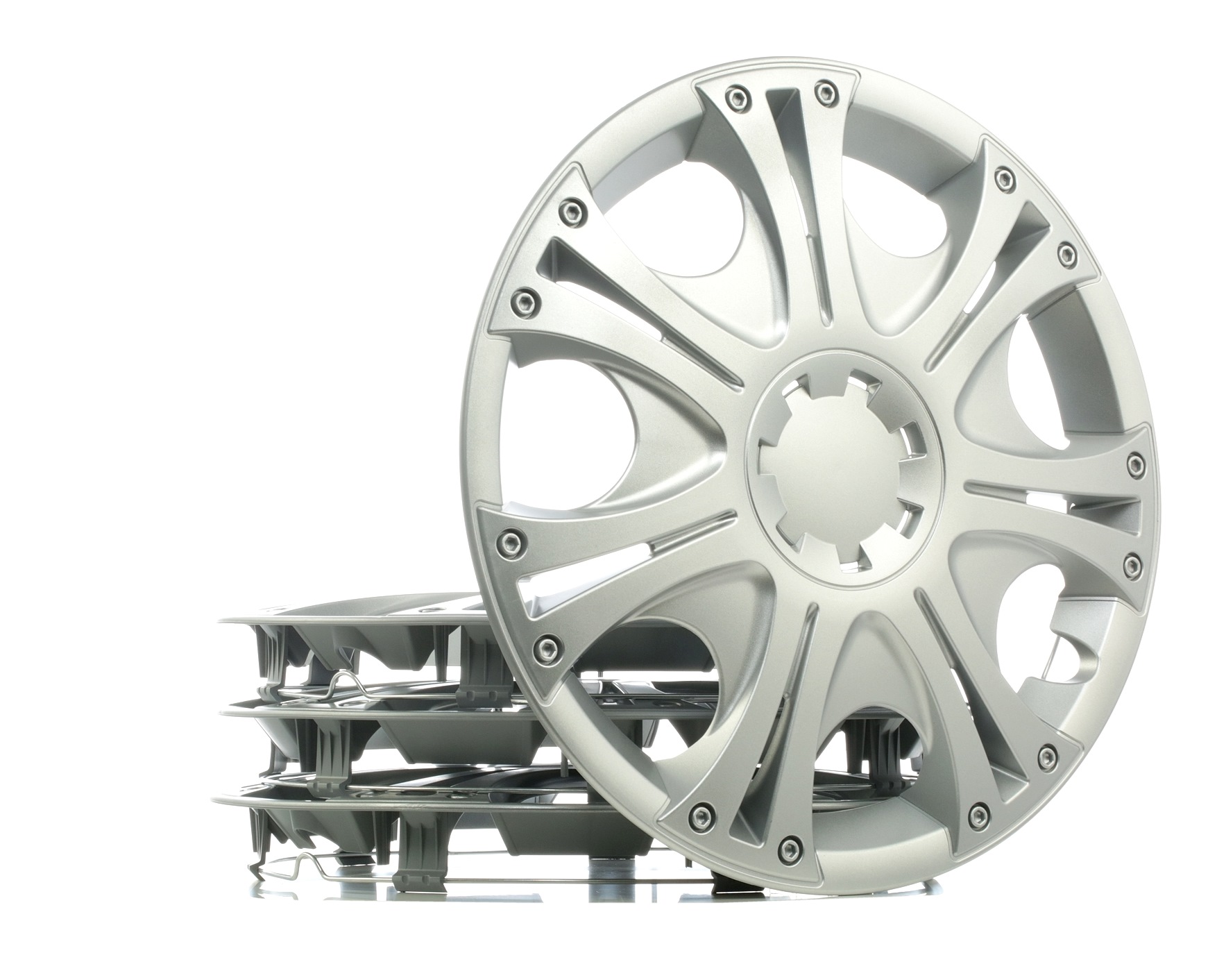 LEOPLAST ARUBA 15 Wheel covers 15Inch, silver-image-16368510