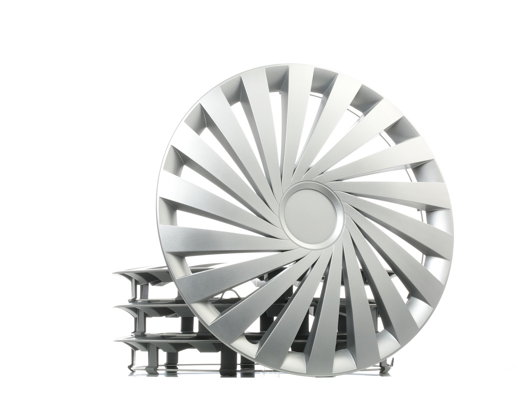 LEOPLAST EMPIRE 15 Wheel covers 15Inch, silver-image-16368518