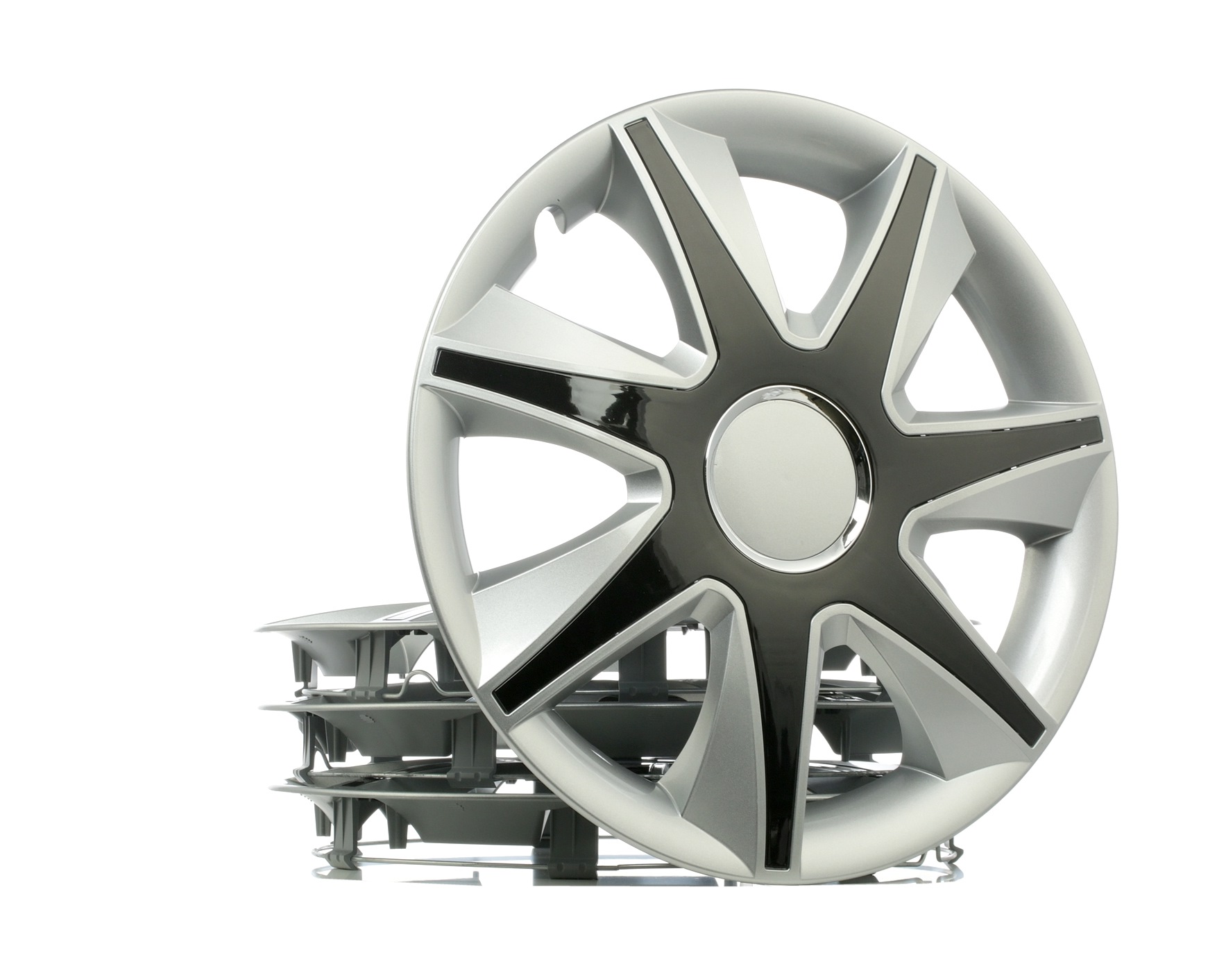 LEOPLAST RUN SR CZ 15 Wheel covers 15Inch, silver-image-16368552