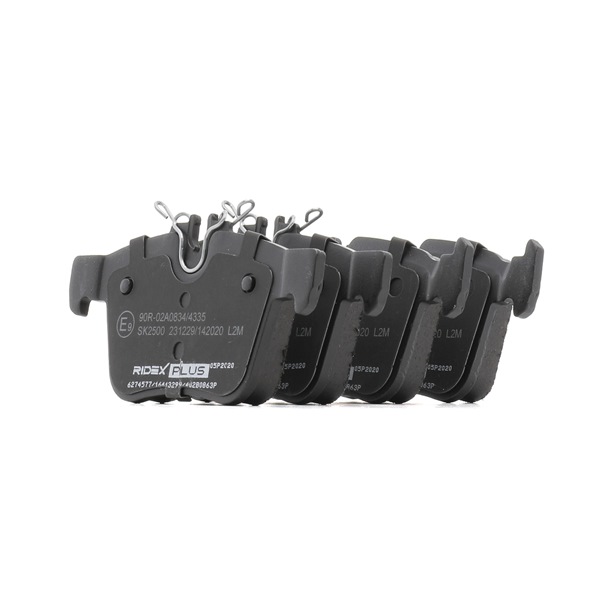 Plaquettes de frein 402B0863P RIDEX PLUS A008 420 14 20 AUDI