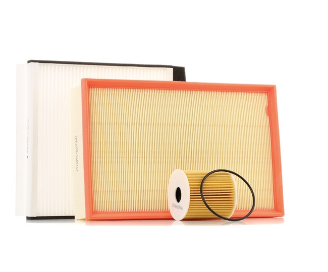 RIDEX 4055F0265 Filter - sada Volvo V70 SW D5 163 KS nafta cena