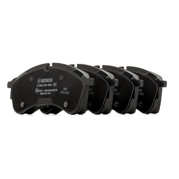 BOSCH BP2548 Jarrupalat, levyjarru