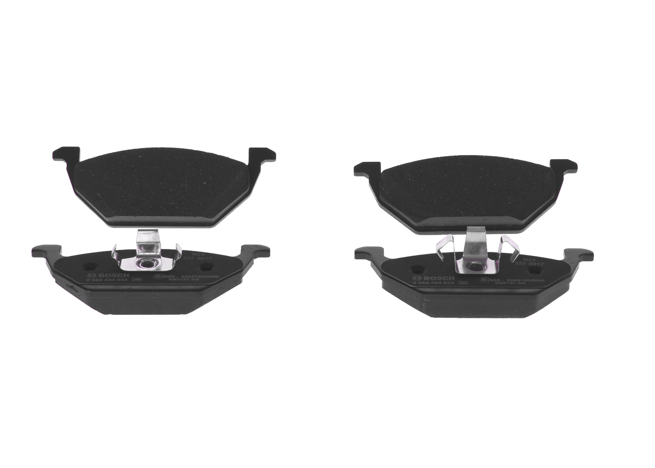 BOSCH BP2551 Jarrupalat, levyjarru