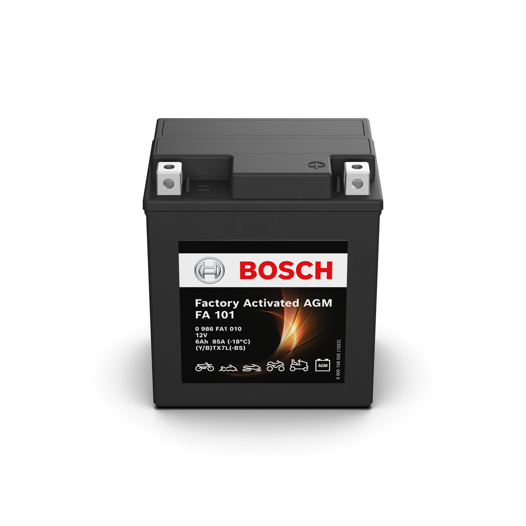 BOSCH 12V 6AH 100A Batterie