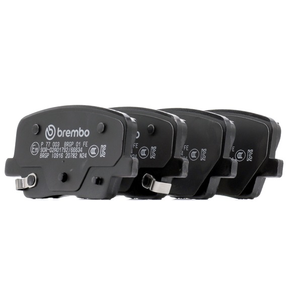 BREMBO P 77 003 Kit pastiglie freni