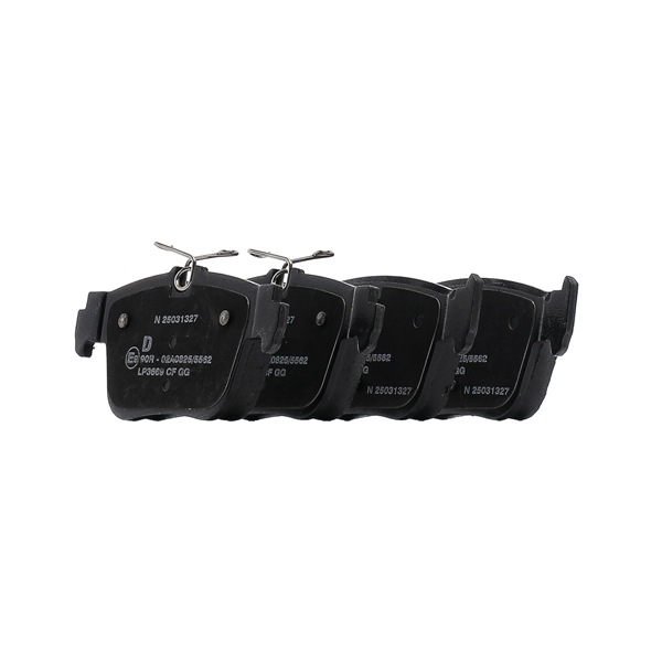 Remblokkenset DELPHI LP3669 voor VW, FORD, AUDI, SEAT, SKODA