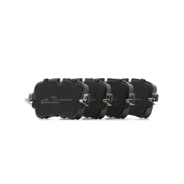Plaquettes de frein 6999 MAPCO 4M0698451G AUDI