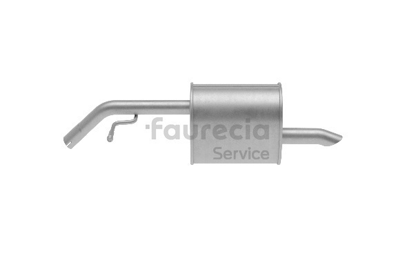 Koncový tlmič výfuku FS45984 Faurecia 1608547380 CITROËN