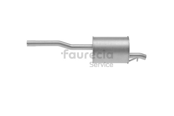 Faurecia FS55329 Rear silencer