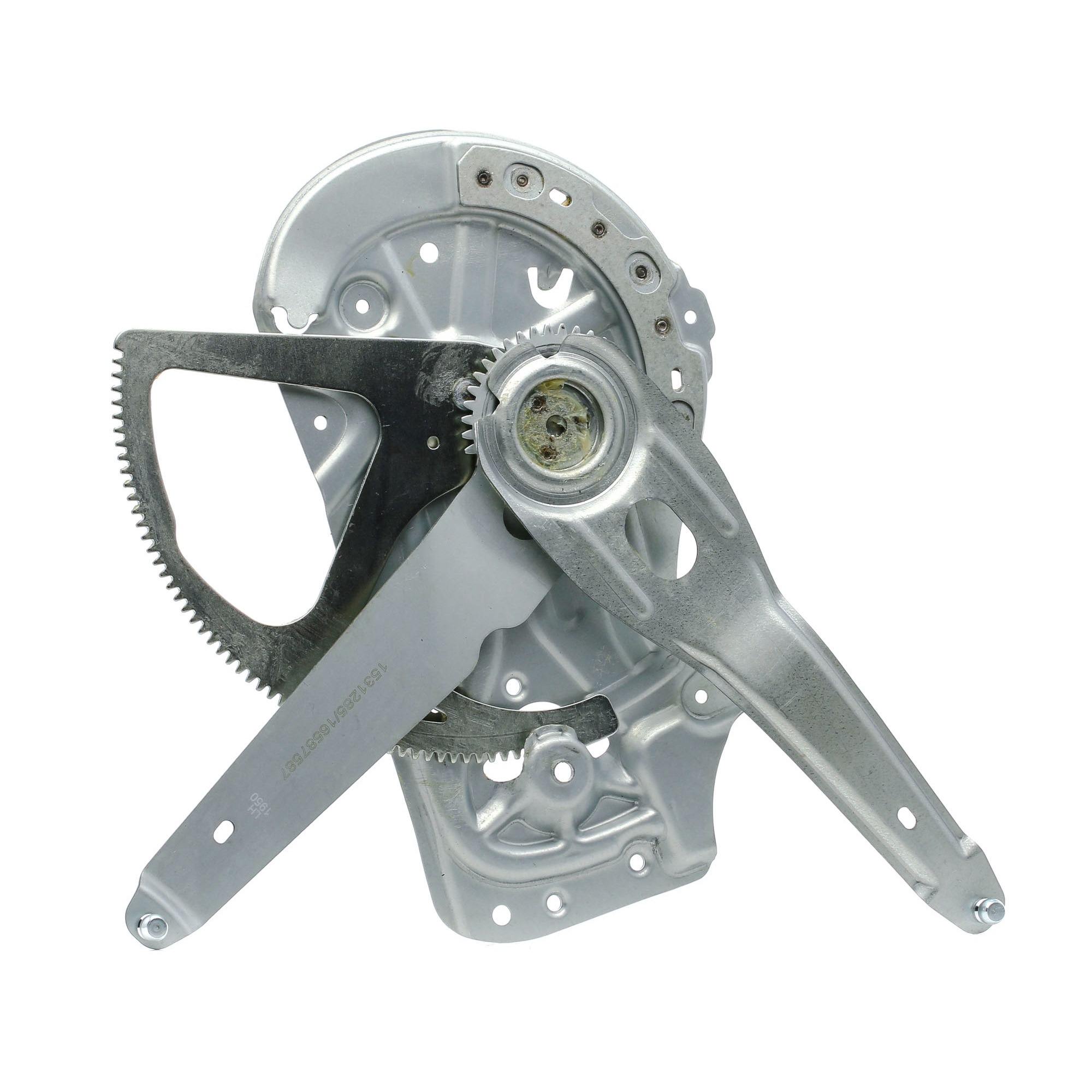 Side view of RIDEX 1561W0744 Window regulator Left Front, Operating Mode: Electric, without electric motor