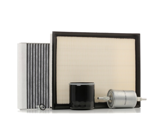 RIDEX 4055F0699 Kit de filtres VAUXHALL Astra Mk4 (G) Break (T98) 1.4 16V Dualfuel 90 CV Essence/gaz de pétrole liquéfié (GPL) 2000