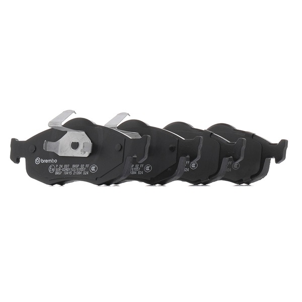BREMBO Τακάκια φρένων P 24 037 BREMBO P 24 037 γνήσια Σετ τακάκια FORD MONDEO τιμες