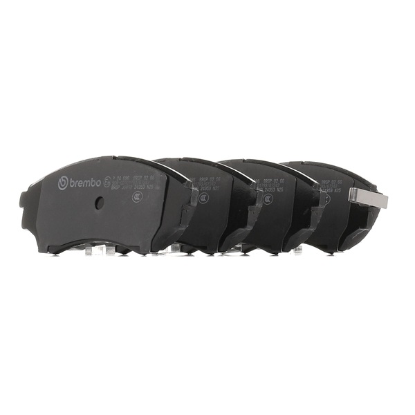 Brake pad set 24353 BREMBO 2M34-2001C-A FIAT
