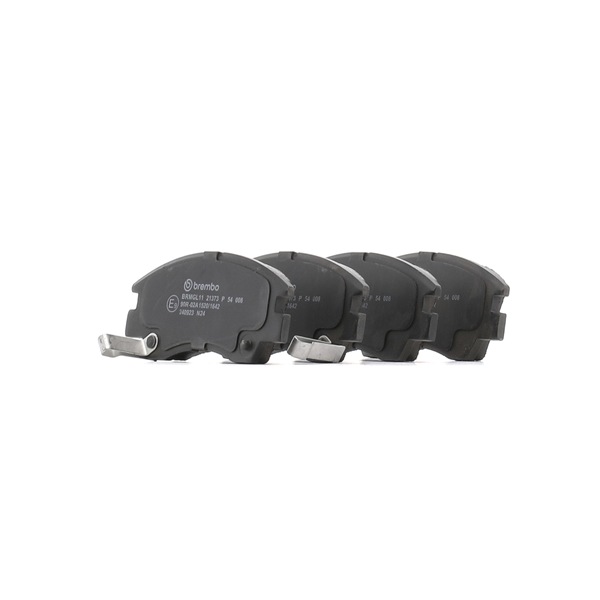 BREMBO P 54 008 Takajarrupalat ja etujarrupalat MITSUBISHI L300 / Delica III Van (P0_V, P1_V, P_2V) 1.6 69 hv Bensiini hinta