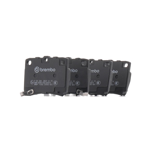 BREMBO P 54 026: Piduriklotsid Mitsubishi PAJERO 1999