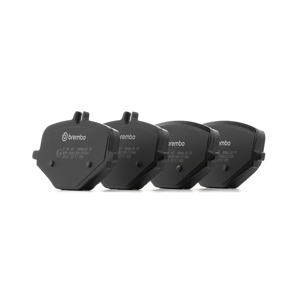 BREMBO P 50 167 Bromsbelägg
