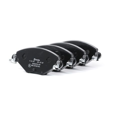 BREMBO Bremsbeläge P 61 071 P 61 071 BREMBO Bremsklötze CITROЁN C5 hinten und vorne kaufen