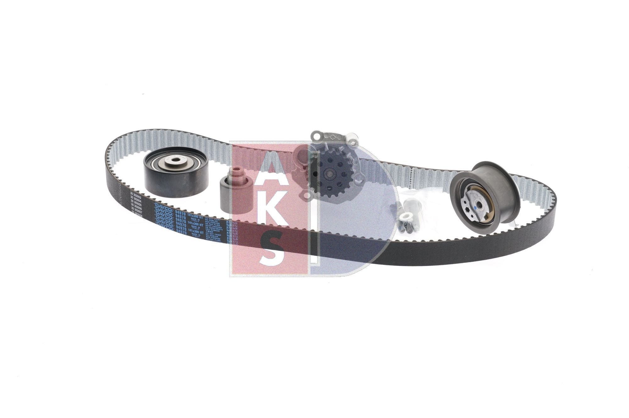 AKS DASIS 570293N Kit cinghia distribuzione, pompa acqua