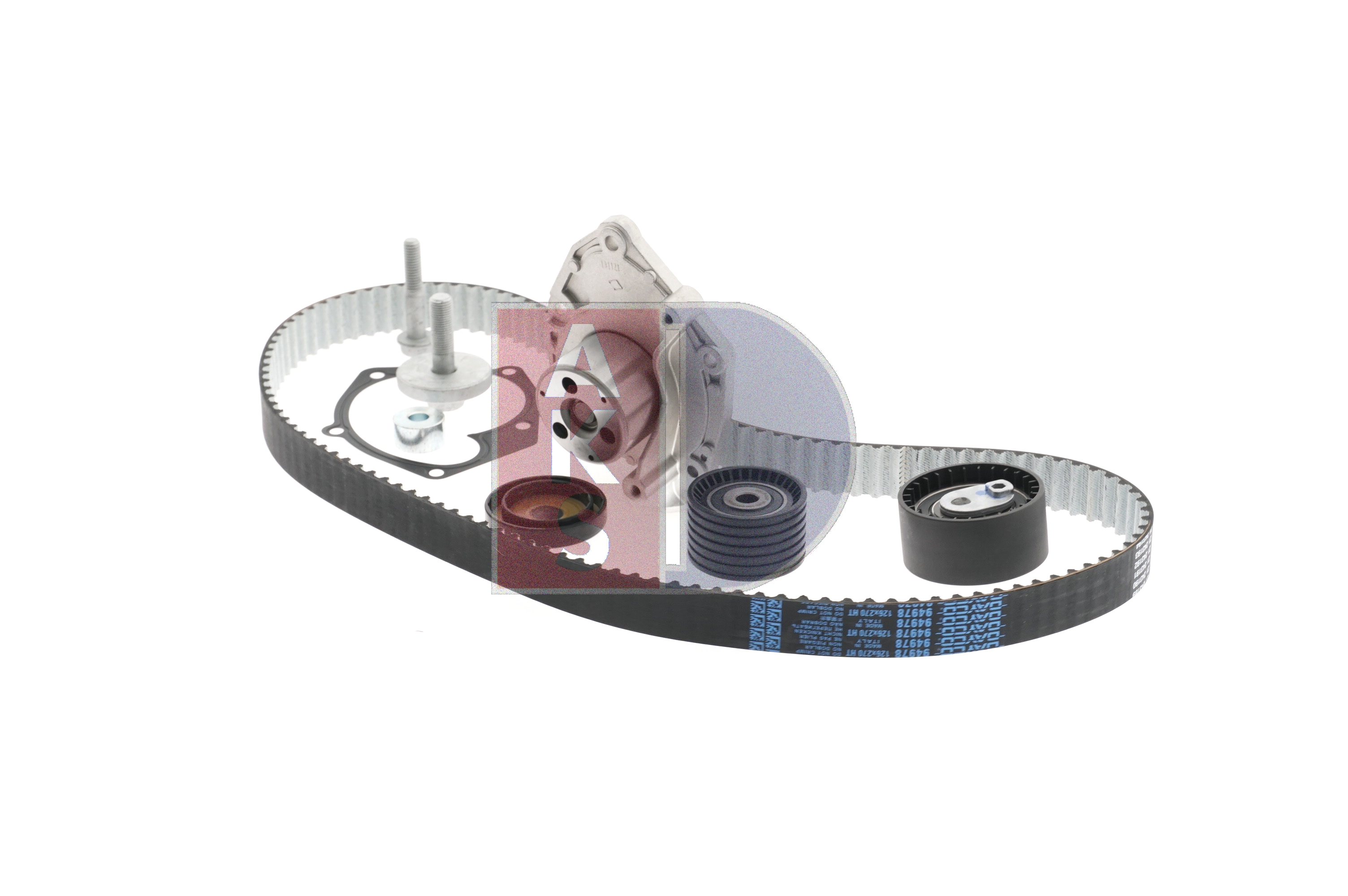 AKS DASIS 570347N Pompe à eau + kit de distribution pour Renault Trafic II Van FL 2.0 16V 117 CV 2018 F4R 820 Essence AKS DASIS 570347N Pompe à eau + kit de distribution Renault Traffic FL 2.0 16V 117 CV Essence 2018