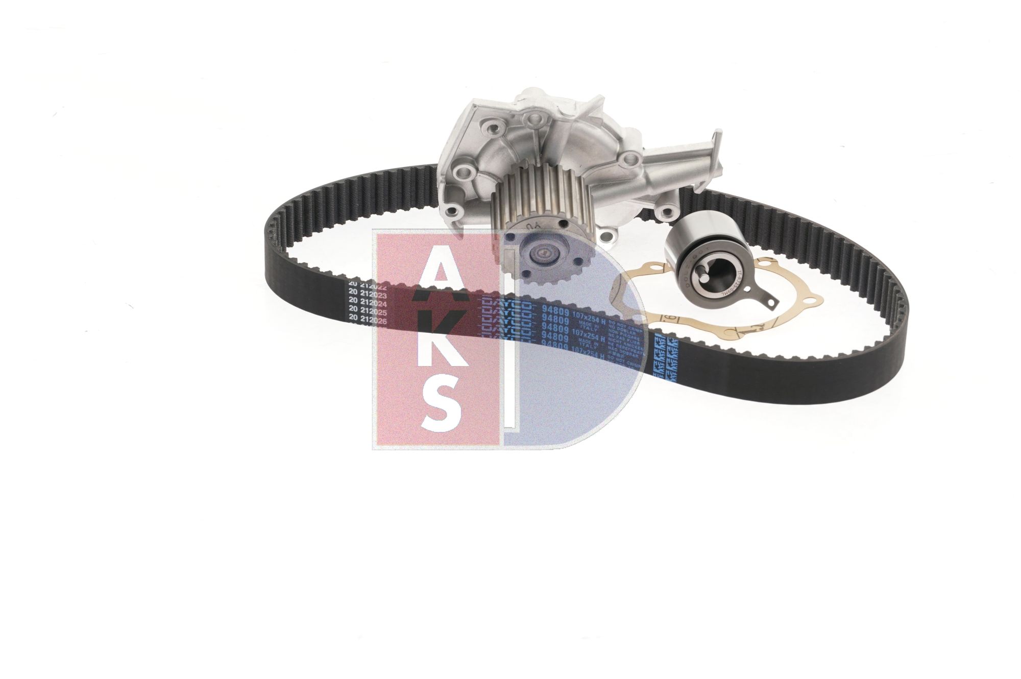 AKS DASIS 570362N Kit cinghia distribuzione, pompa acqua