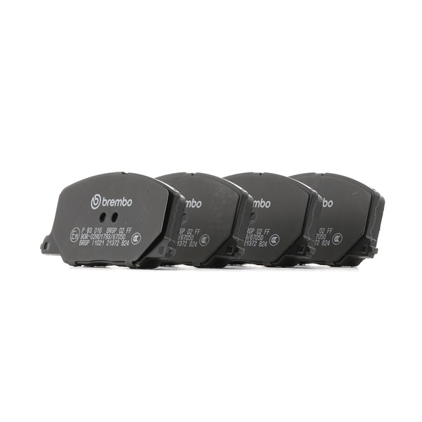 BREMBO Prime P 83 016 Kit pastiglie freni