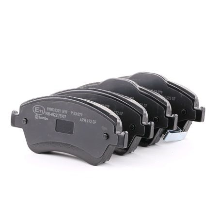 BREMBO Τακάκια φρένων P 83 079 BREMBO P 83 079 Τακάκια φρένων TOYOTA AURIS γνήσια