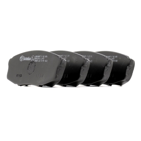 BREMBO P83098 remblokken RENAULT SCÉNIC