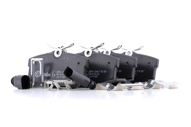 BREMBO 23224 Fékbetét készlet, tárcsafék BREMBO 23446 Fékbetét készlet, tárcsafék