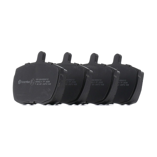 Plaquettes de frein P A6 001 BREMBO 6613708 FORD