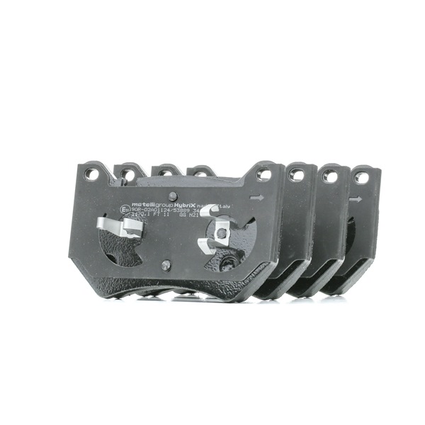 METELLI 26167 Plaquettes de frein