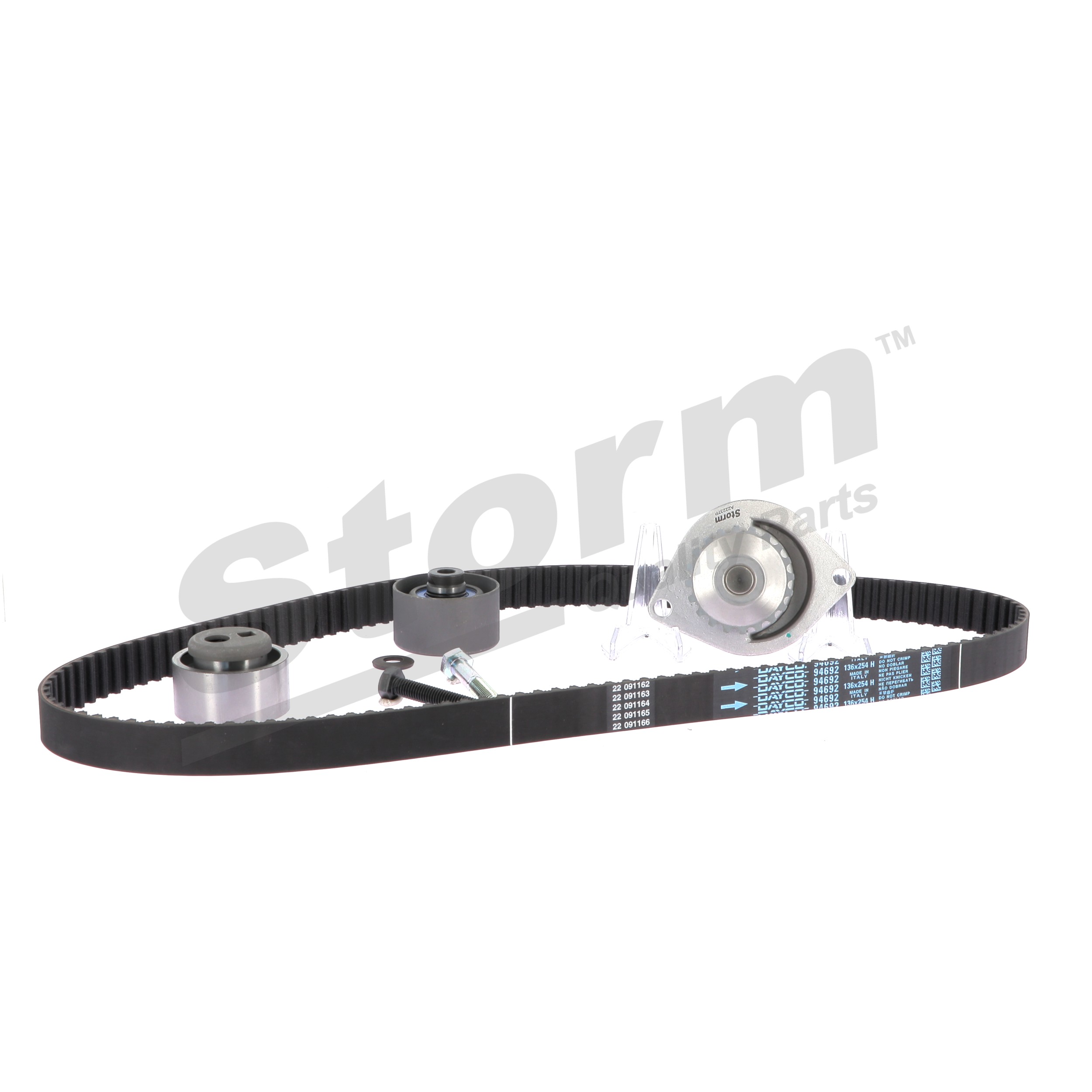 STORM QUALITY PARTS 5550111KP Distributieriem kit met waterpomp voor Rover 100 / Metro Hatchback XP 1.5 D 57 Pk 1994 TUD 5 Diesel STORM QUALITY PARTS 5550111KP Waterpomp + distributieriem set 100 / Metro 1.5 D 57 Pk Diesel prijs