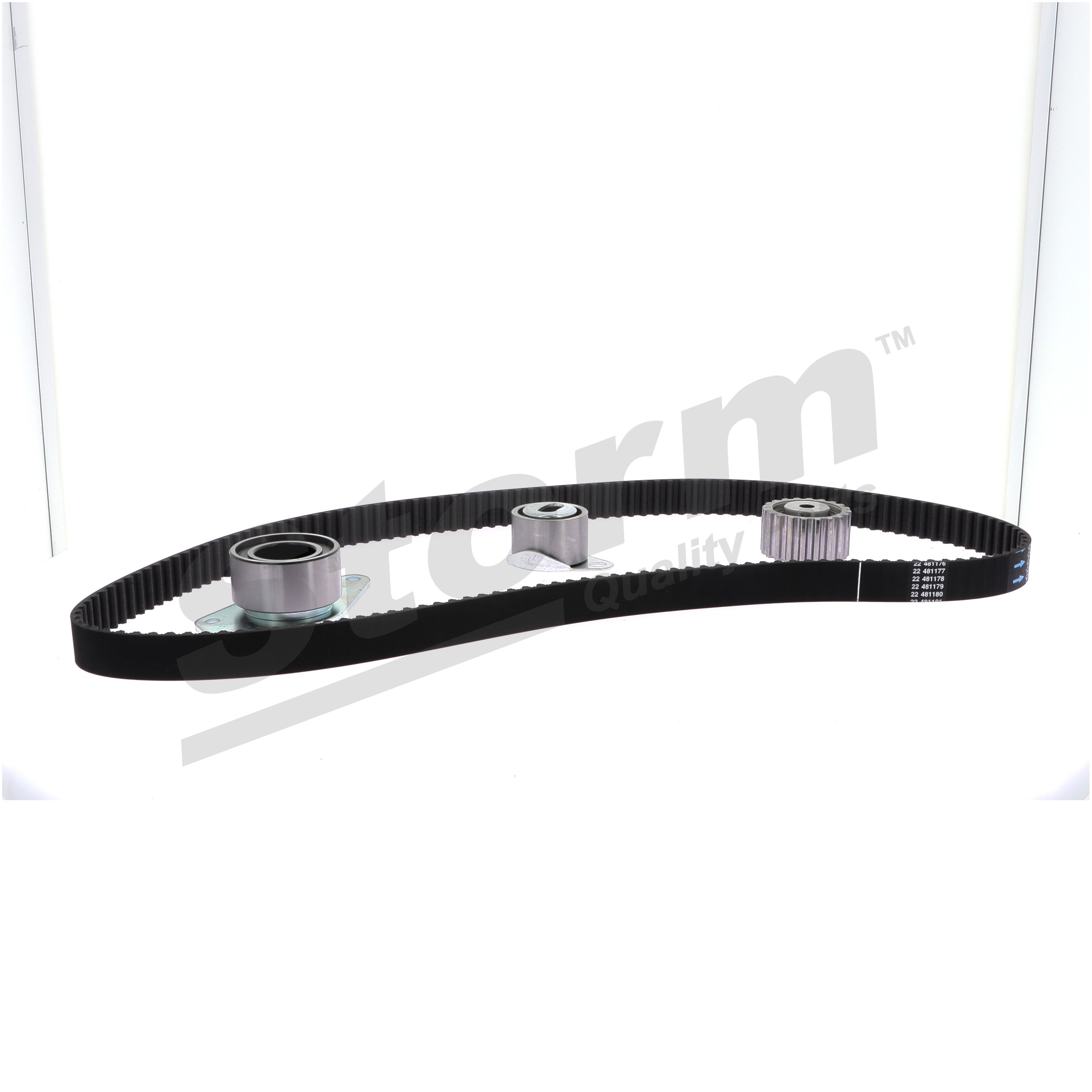Timing belt kit 5550383 STORM QUALITY PARTS 77 01 473 712 Timing belt kit 5550383 STORM QUALITY PARTS 7701 473 712 RENAULT