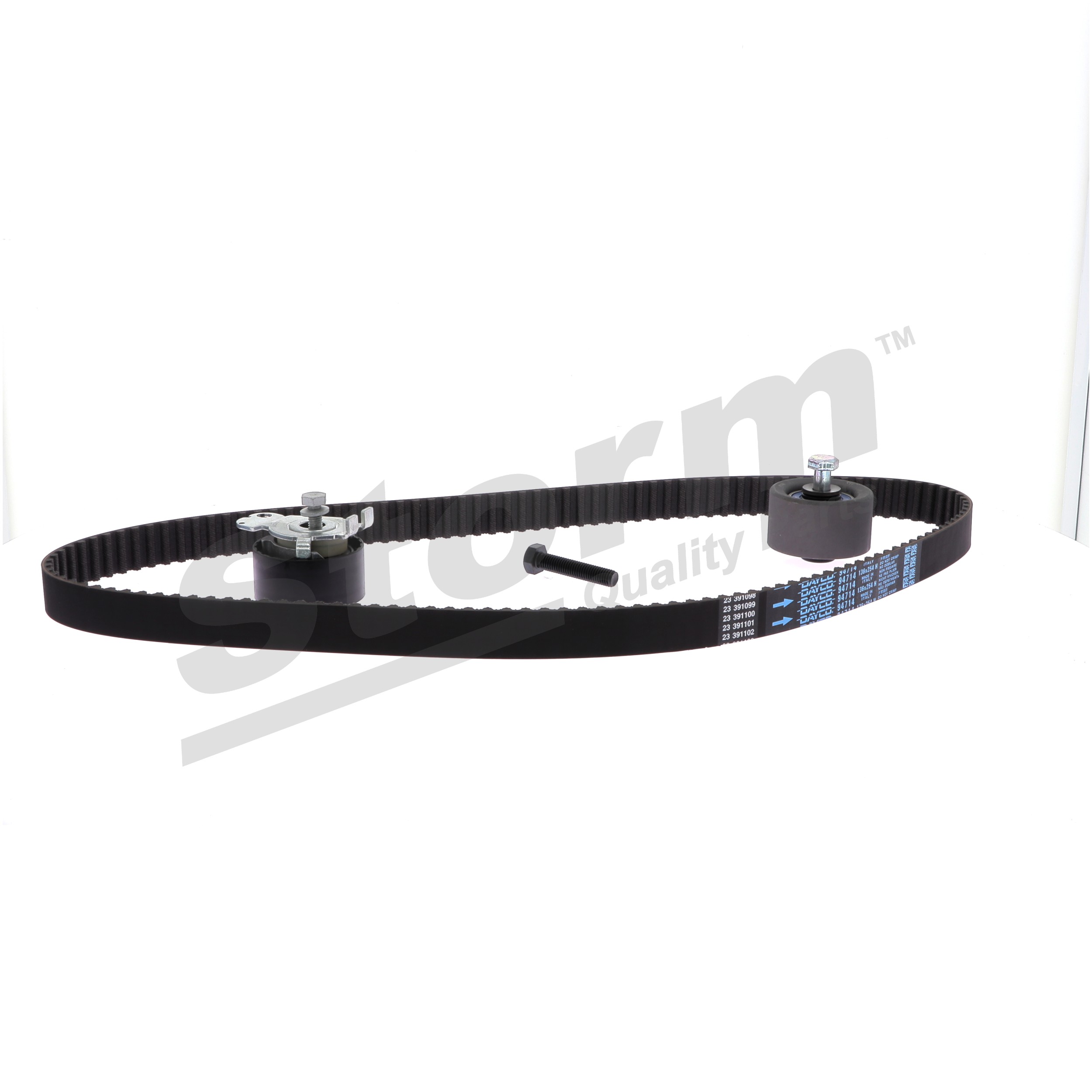 Kit de distribution 5550601 STORM QUALITY PARTS 0820 23 Galet tendeur de courroie de distribution 5550601 STORM QUALITY PARTS 0820 23 PEUGEOT
