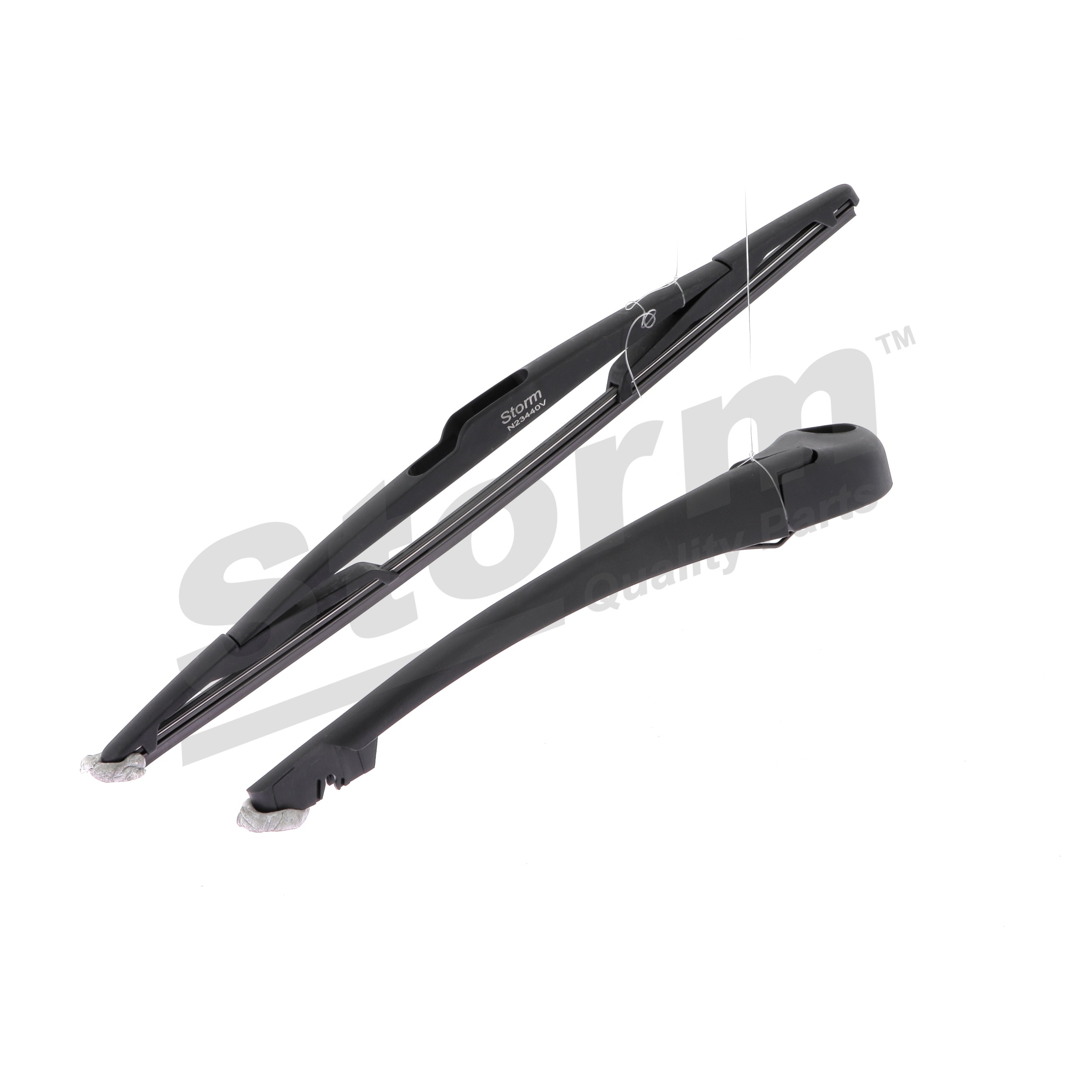 Conjunto de braços de limpa-vidros, limpeza de vidros 60124KIT STORM QUALITY PARTS 77 01 059 392 kit RENAULT