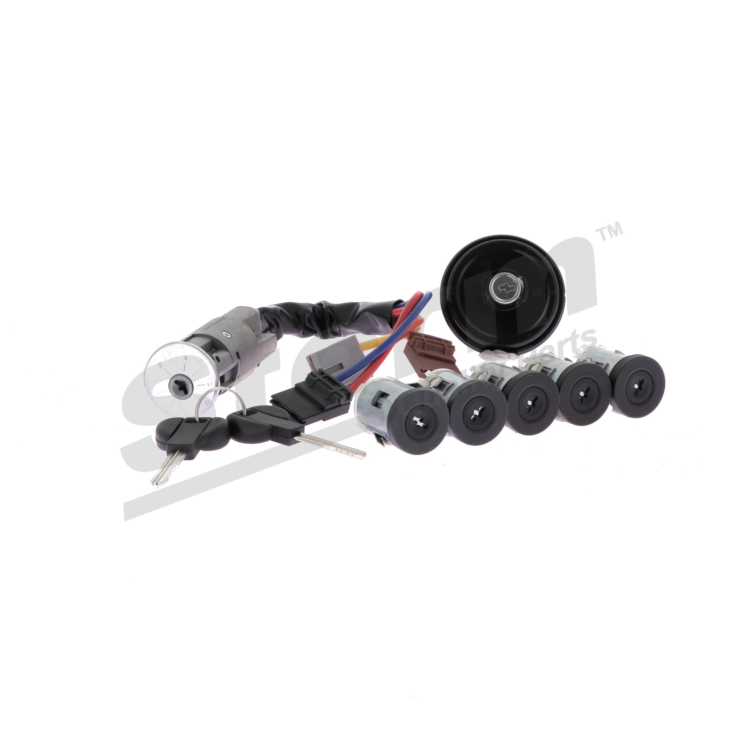 STORM QUALITY PARTS 79825 Cylindre de serrure pour Fiat Scudo I Van 220 2.0 JTD 94 CV 2000 RHX Diesel STORM QUALITY PARTS 79825 Barillet de porte Fiat Scudo 220L Van 2.0 JTD 94 CV Diesel 2000
