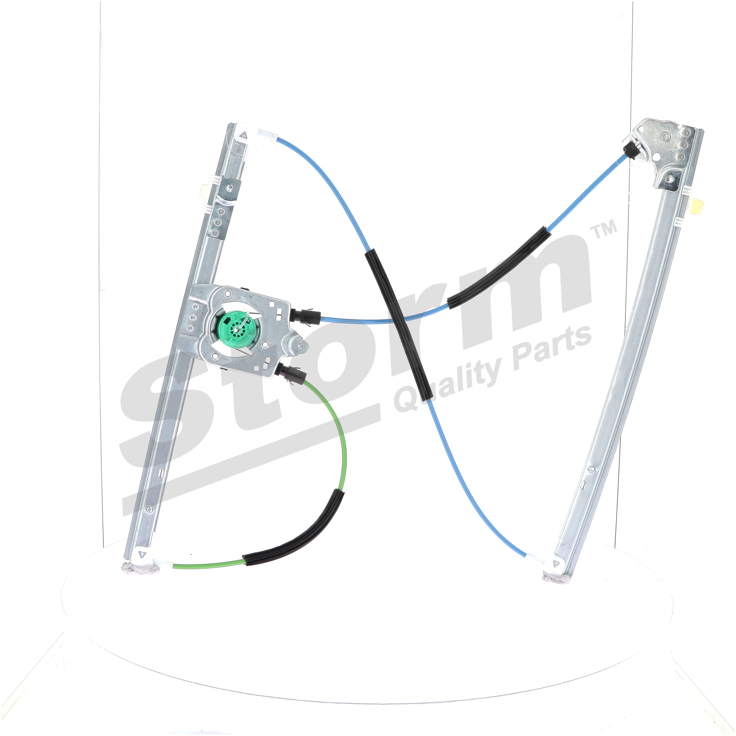 Rudehejs 88080 STORM QUALITY PARTS 82 00 000 938 Reperationssæt, vindues-oprul 88080 STORM QUALITY PARTS 8200000938 RENAULT