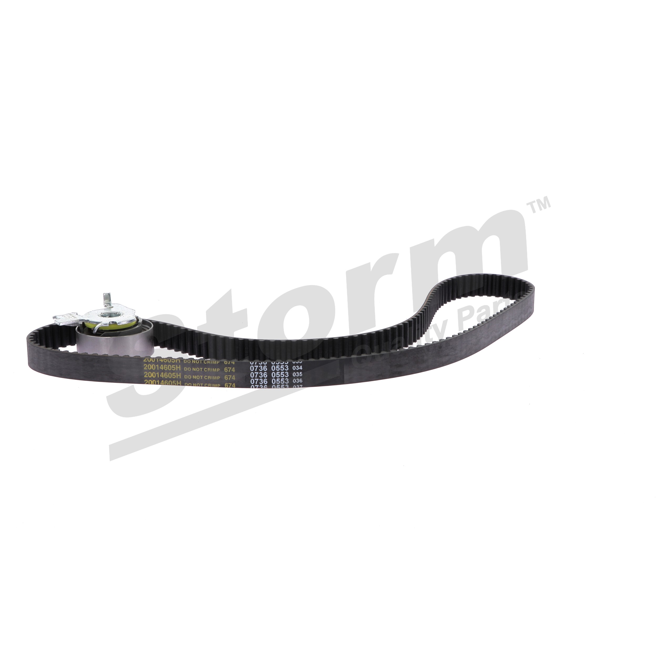 Tandremssæt 904256 STORM QUALITY PARTS 16 06 386 Tandremssæt 904256 STORM QUALITY PARTS 16 06 386 OPEL