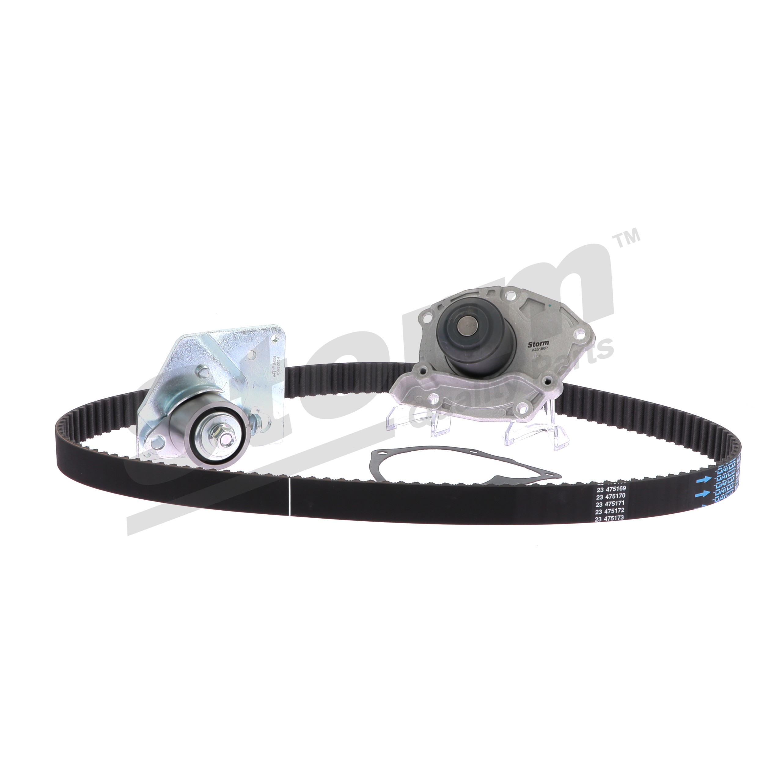 Tandremssæt med vandpumpe 904509KP STORM QUALITY PARTS 11 9A 018 12R Tandremssæt med vandpumpe 904509KP STORM QUALITY PARTS 119A01812R SUZUKI