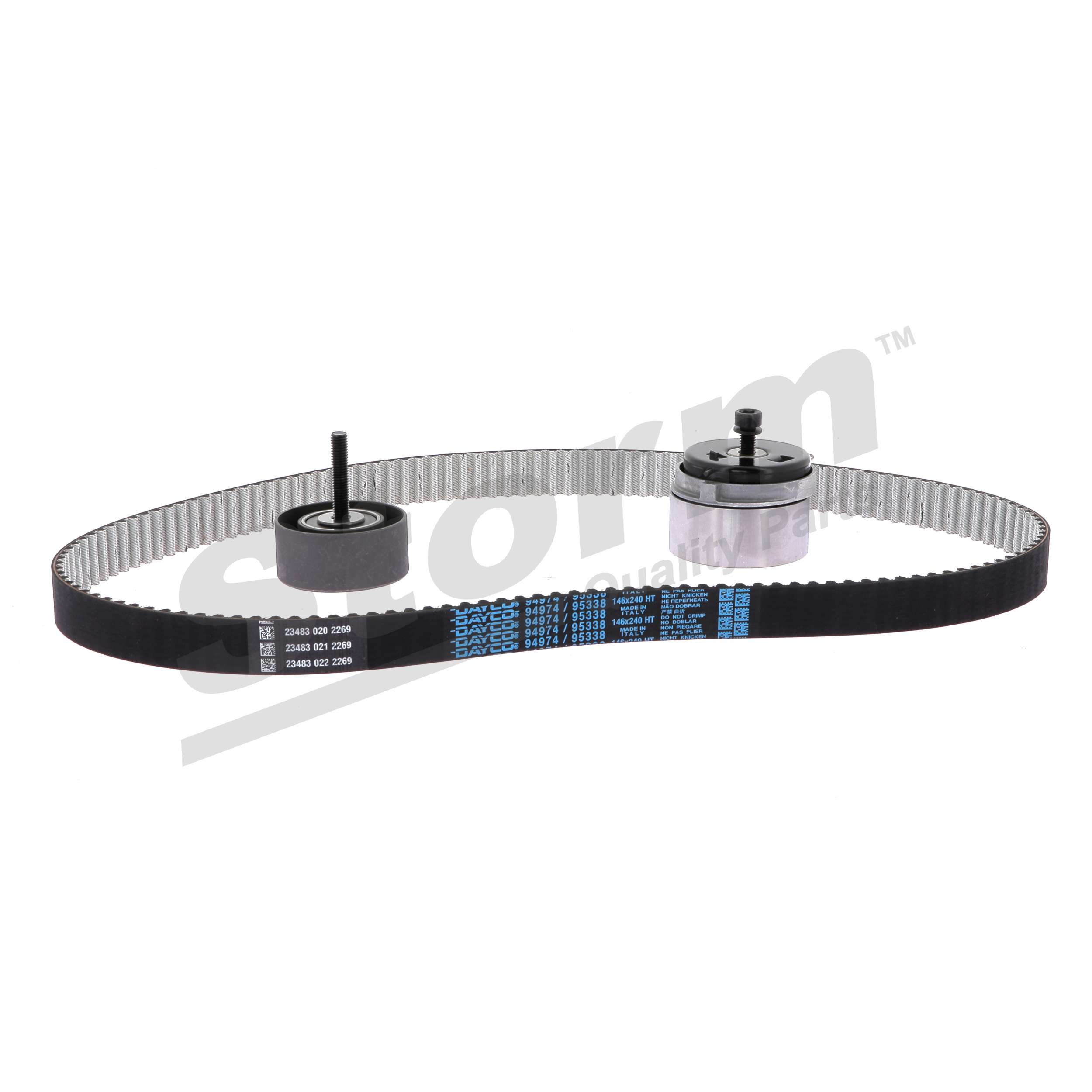 Timing belt kit 904592 STORM QUALITY PARTS 1629095 FIAT