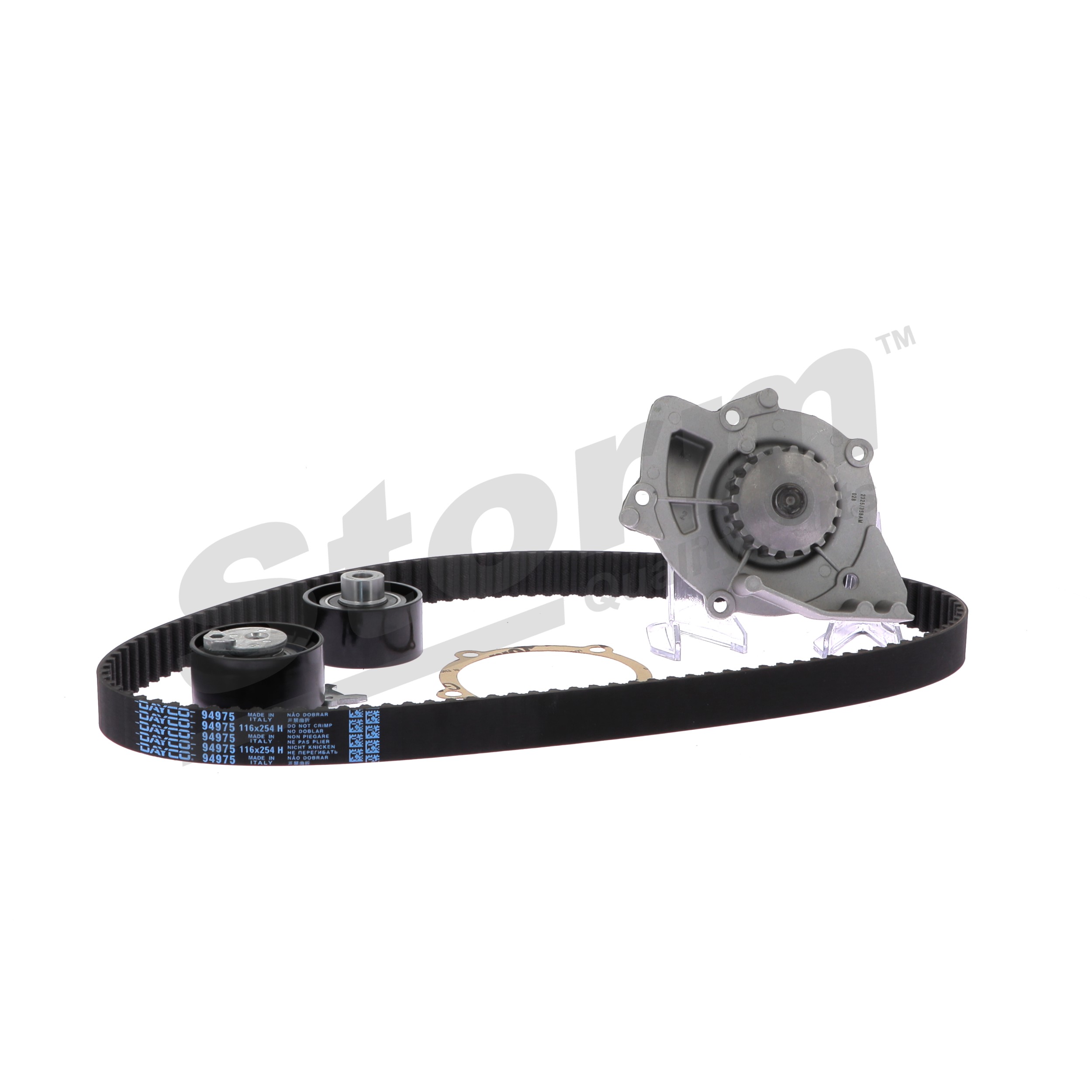 Distributieriem set + waterpomp 904595KP STORM QUALITY PARTS AV2Q-8B596-AB Distributieriem set + waterpomp 904595KP STORM QUALITY PARTS AV2Q8B596AB FIAT