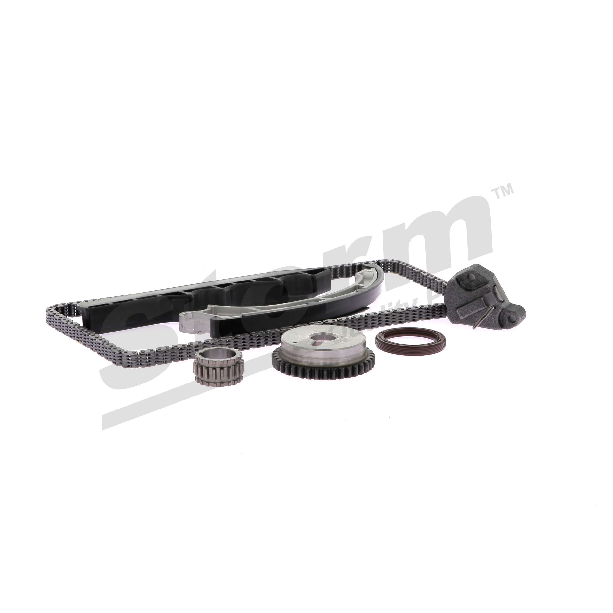 Zestaw łańcucha rozrządu KITC555006 STORM QUALITY PARTS 13510-71J00 Pierscień uszczelniający wału, wał korbowy KITC555006 STORM QUALITY PARTS 1351071J00 Volkswagen