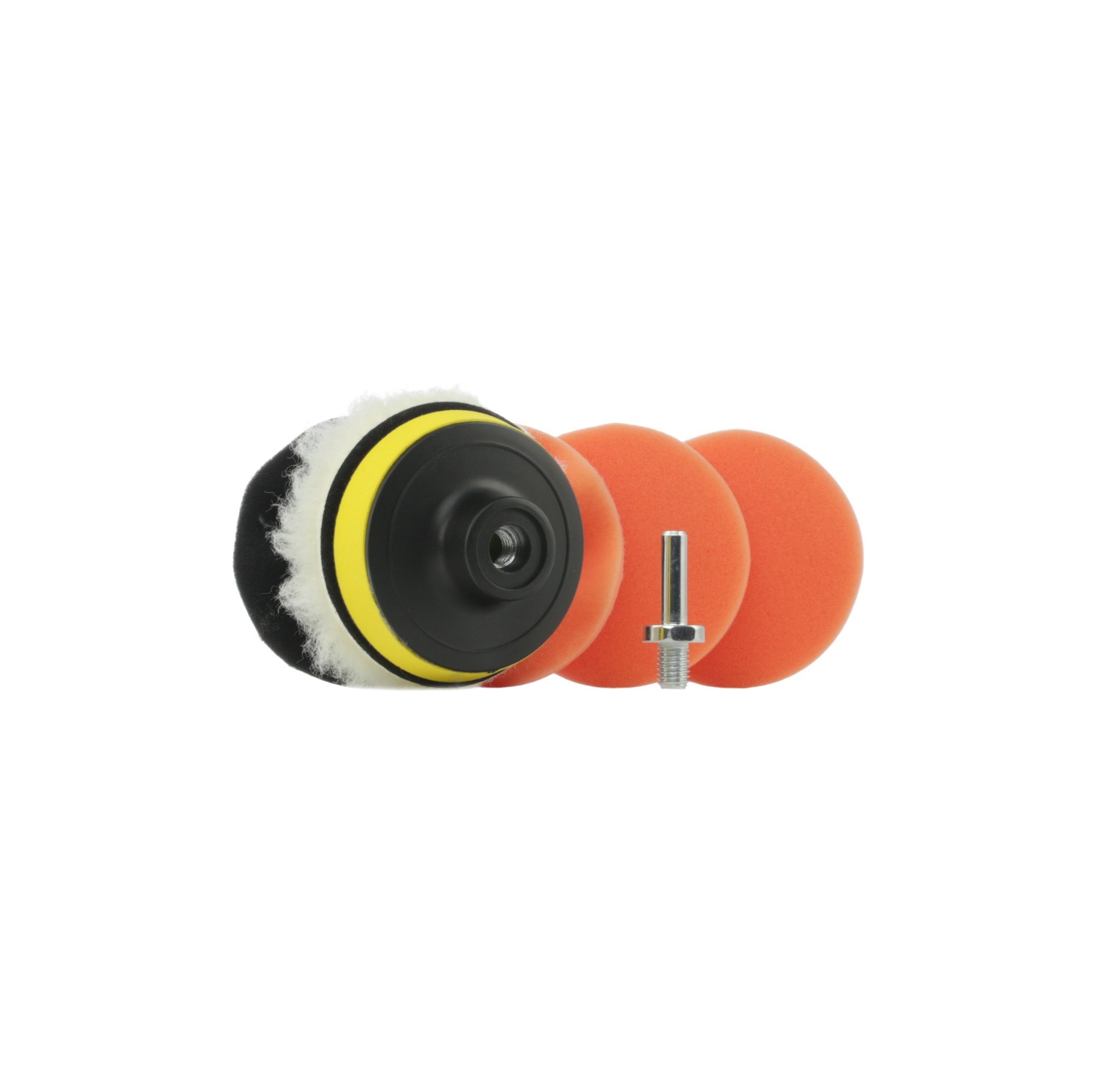 Side view of RIDEX 7437A0003 Attachment Set, polisher
