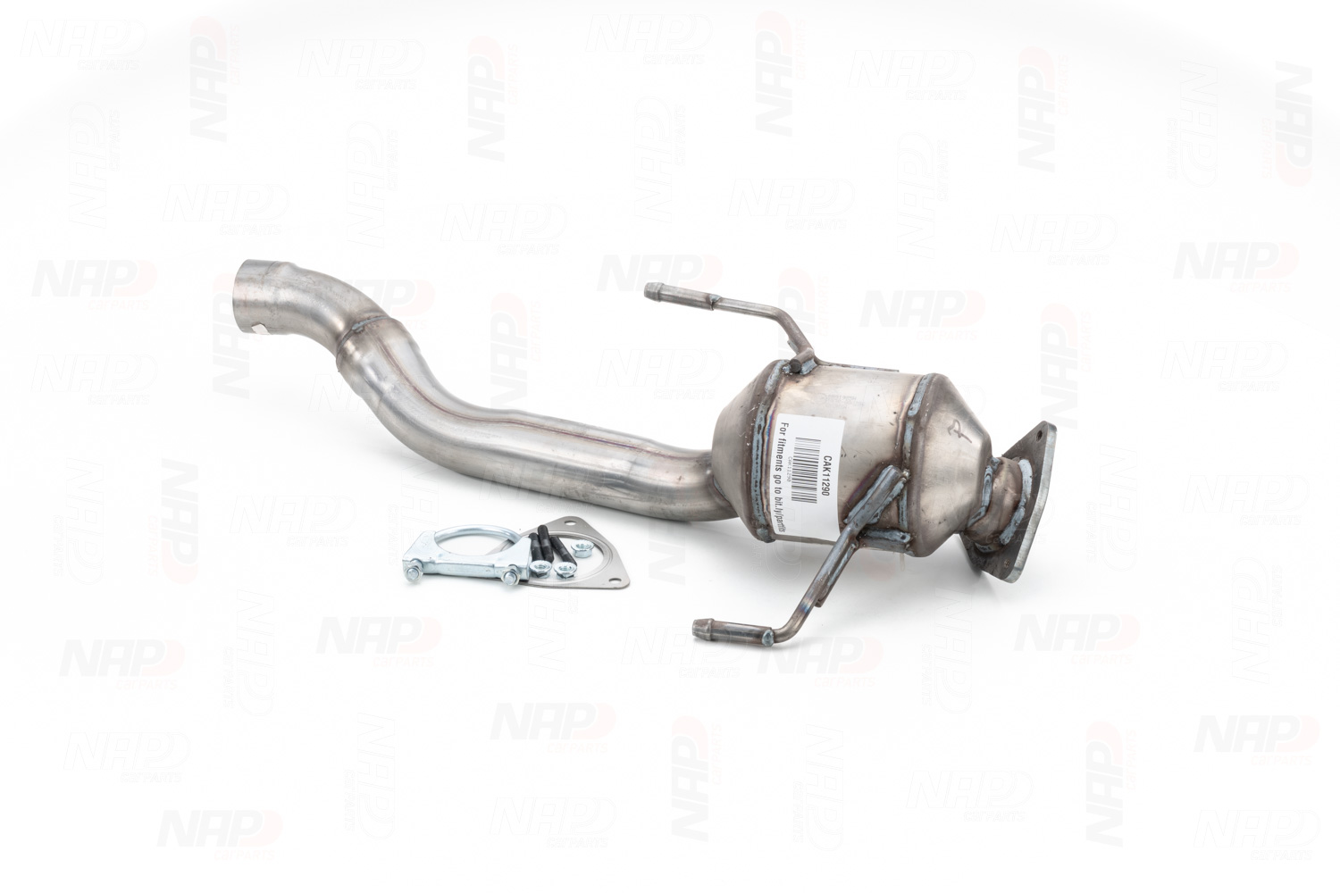 NAP carparts CAK11290 Auspuffrohr Porsche 997 Cabrio 3.8 Carrera S / GTS 408 PS Benzin Kosten