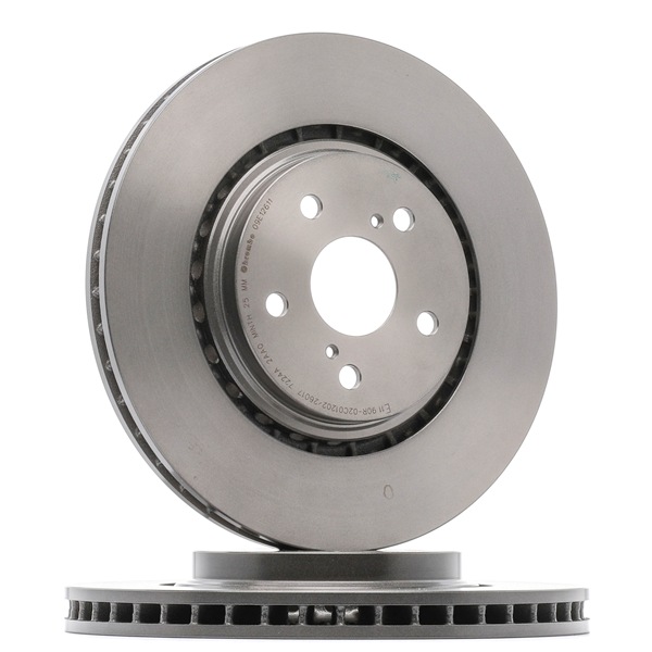 BREMBO 09.E126.11 Tarcze hamulcowe Toyota RAV4 oryginalne